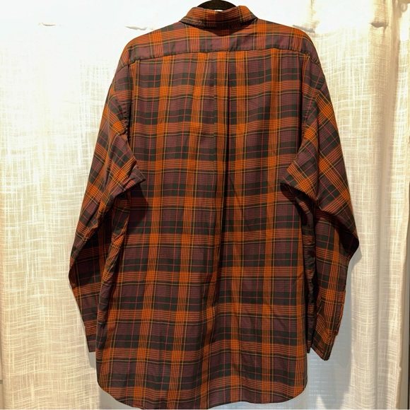 Ralph Lauren Blake Mens XL Button Up Shirt Long Sleeve Plaid Multi Color - Picture 13 of 13